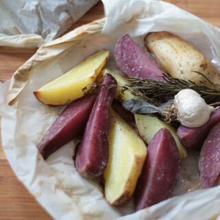 Parchment Roasted Fingerlings
