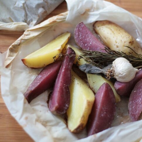 Parchment Roasted Fingerlings