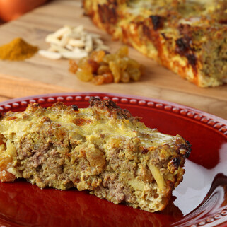 Idaho® Potato South African Curried Meatloaf (Bobotie)