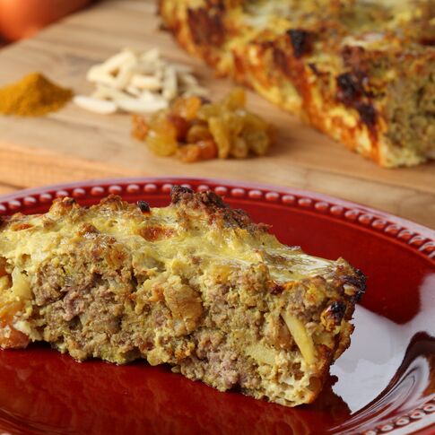 Idaho® Potato South African Curried Meatloaf (Bobotie)