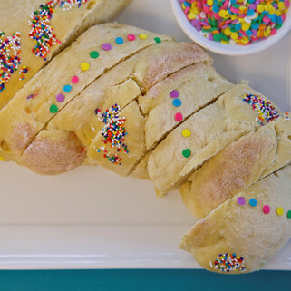 Potato Pan Dulce Braid