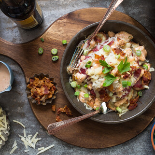 Reuben Irish Nachos