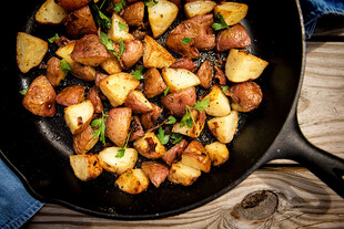 Crispy Grilled Red Potatoes