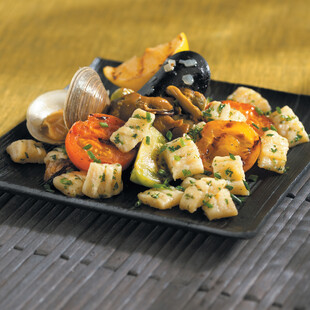 Gnocchi with Mussels and Clams