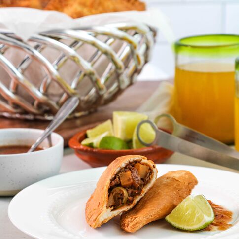 Cuban Beef and Potato Empanadas
