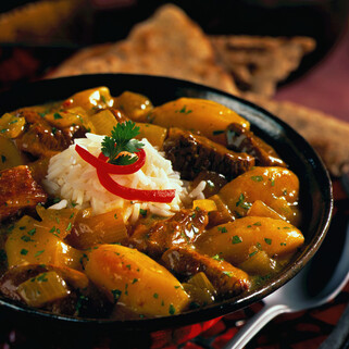 Lamb and Potato Vindaloo