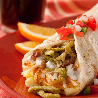 Ana's Giant Breakfast Burrito 