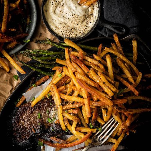 Fried Herbed Duck Fat Frites