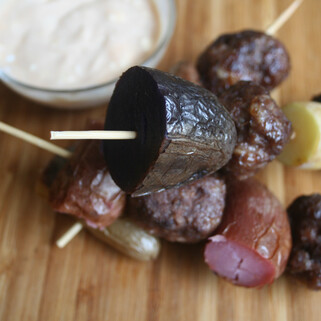 Classic Idaho® Potato Fingerling Kebabs