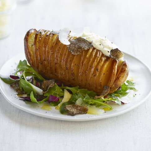 Ampersand’s Truffled Hasselback Idaho® Potato