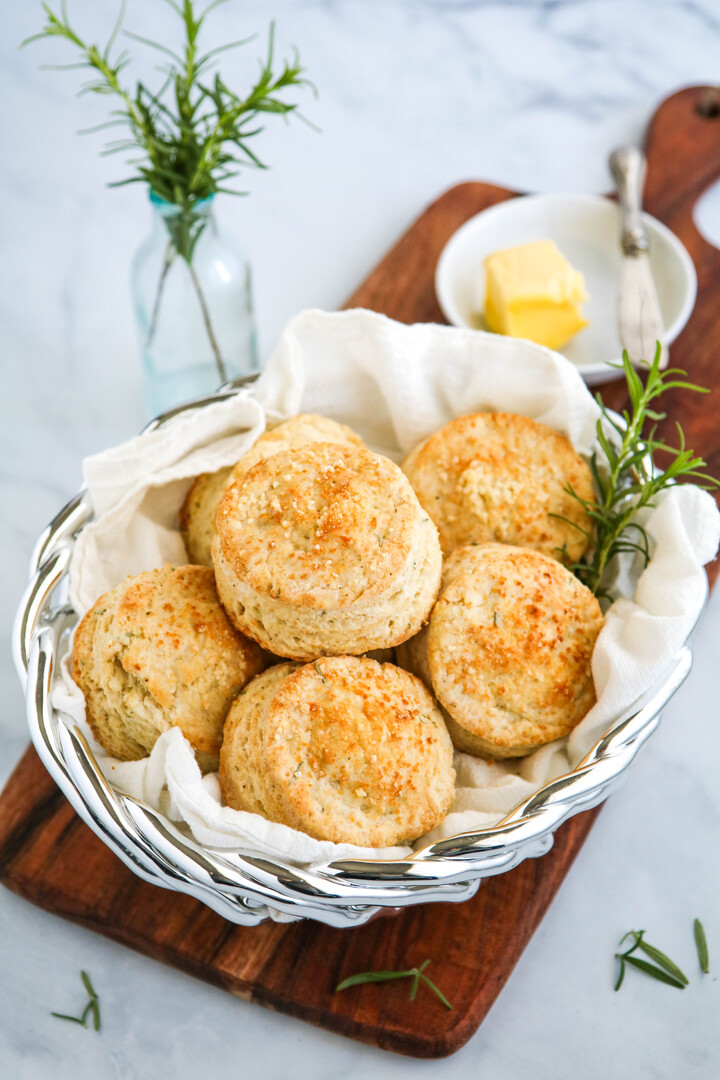 Potato Biscuits with Rosemary & Parmesan