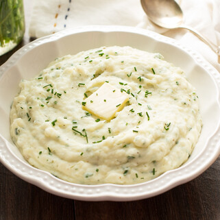 Roasted Garlic Ranch Mashed Idaho® Potatoes