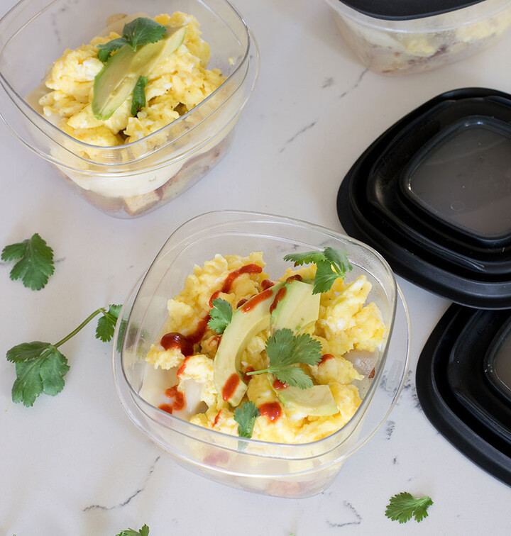 Make Ahead Freezer Breakfast Bowls 