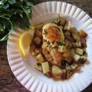 Chicken and Potato Piccata