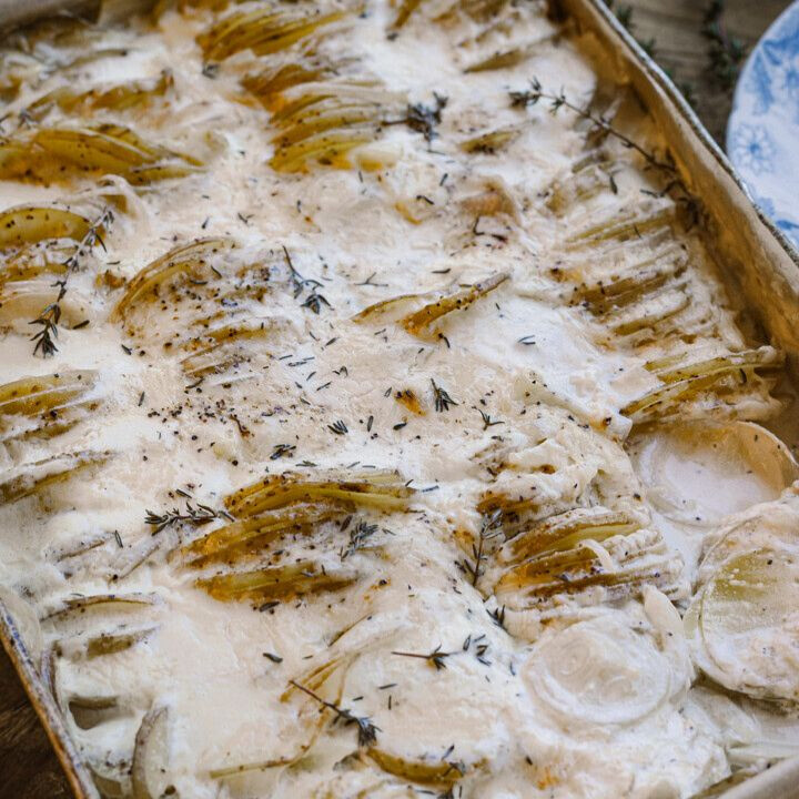 Classic French-Style Au Gratin (Dauphinoise) Potatoes