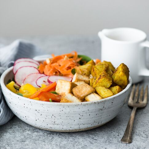 Yellow Curry Idaho® Potato Bowl with Tofu