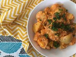 Creamy Idaho® Potato Salad with Kimchi