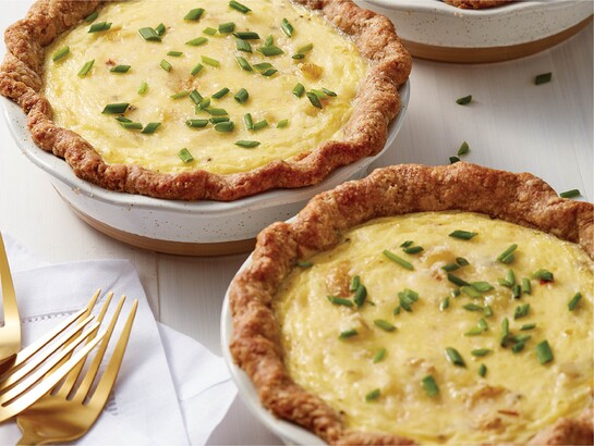 Confit Potato Quiche