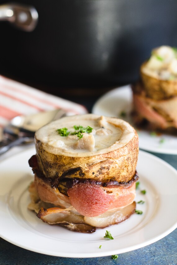 Idaho® Potato Bacon Wrapped Bowls
