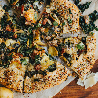 Potato and Kale Galette