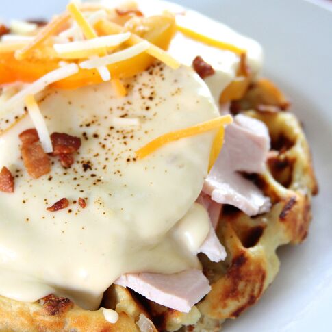 Kentucky Hot Brown Idaho® Potato Waffles