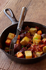 Eat More Jelly Red Flannel Hash