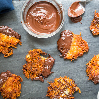 Chocolate Covered Latkes