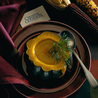 Idaho® Potato and Acorn Squash Bisque