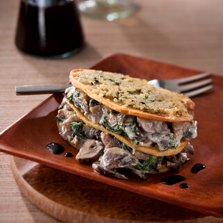 Mushroom and Idaho® Potato Lasagna