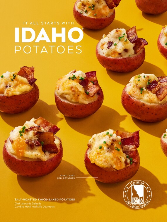 Salt-Roasted Twice-Baked Potatoes