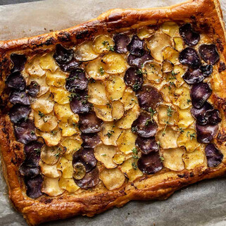 Idaho® Potato & Mascarpone Tart 