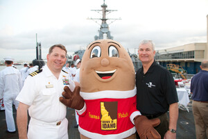 Ships Ahoy! The Idaho Potato Commission and Mr. Food Salute the Sailors Aboard the USS Ross with All American Breakfast