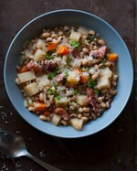 Ham, Black Eyed Pea, and Idaho® Potato Slow Cooker Soup