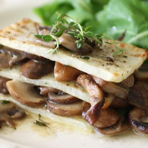 Idaho® Potato and Mushroom Lasagna