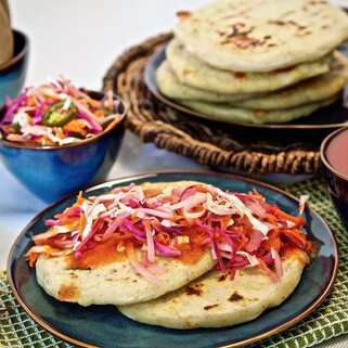 Idaho® Potato Cheese Jalapeño Pupusas