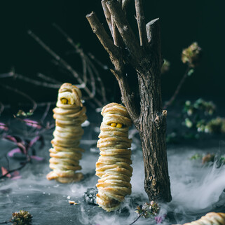 Potato Puff Mummies