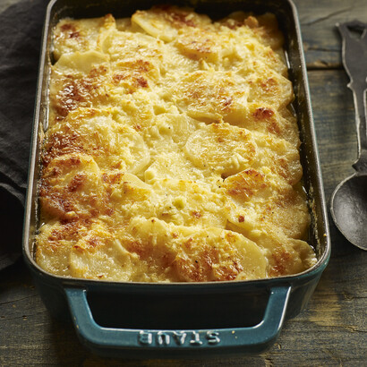 Idaho® Potato and Kohlrabi Gratin