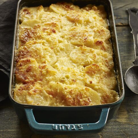 Idaho® Potato and Kohlrabi Gratin