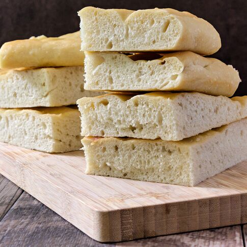 Low-Yeast Potato Starter Focaccia