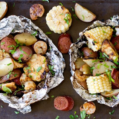 Classic Idaho® Potato Low Country Boil Grill Packets 