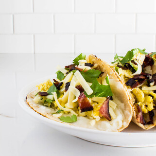 Mashed Potato Breakfast Tacos