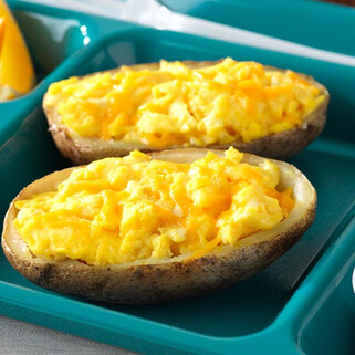 Breakfast Stuffed Idaho® Potato Skins