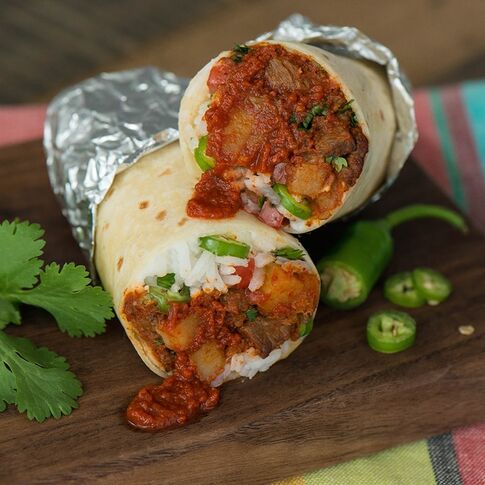 Chile Colorado Burrito with Idaho® Potatoes