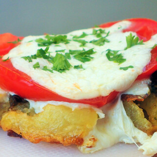 Smashed Idaho® Potato Pizzas (Gluten-free)