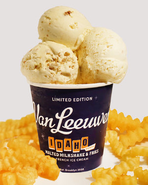 The Idaho Potato Commission and Van Leeuwen Launch Limited Edition Malted Milkshake & Fries Ice Cream