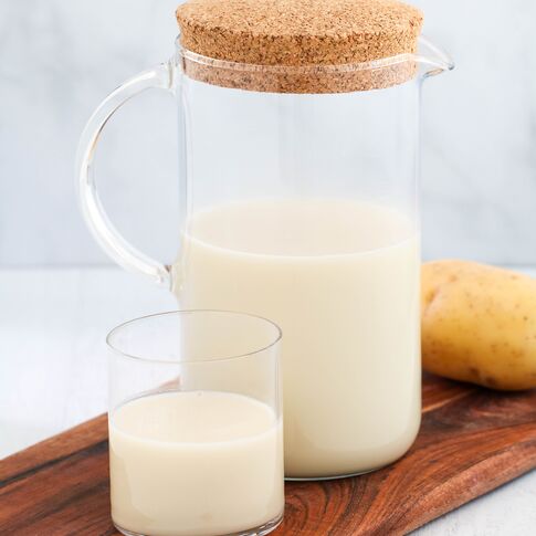 Vanilla Potato Milk With Yukon Gold Potatoes