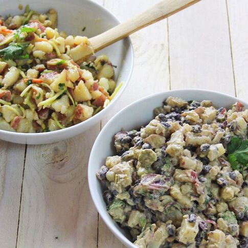  Idaho® Potato Salad 2 Ways
