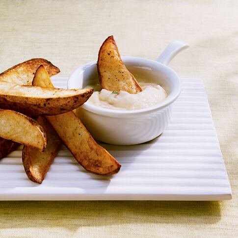 Idaho® Potato Wedges with Four-Cheese Fondue