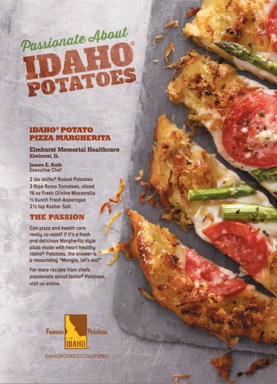Idaho® Potato Pizza Margherita