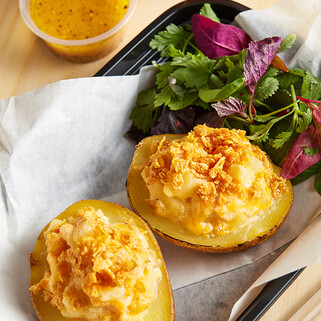 Thrice-Baked Cheesy Potatoes